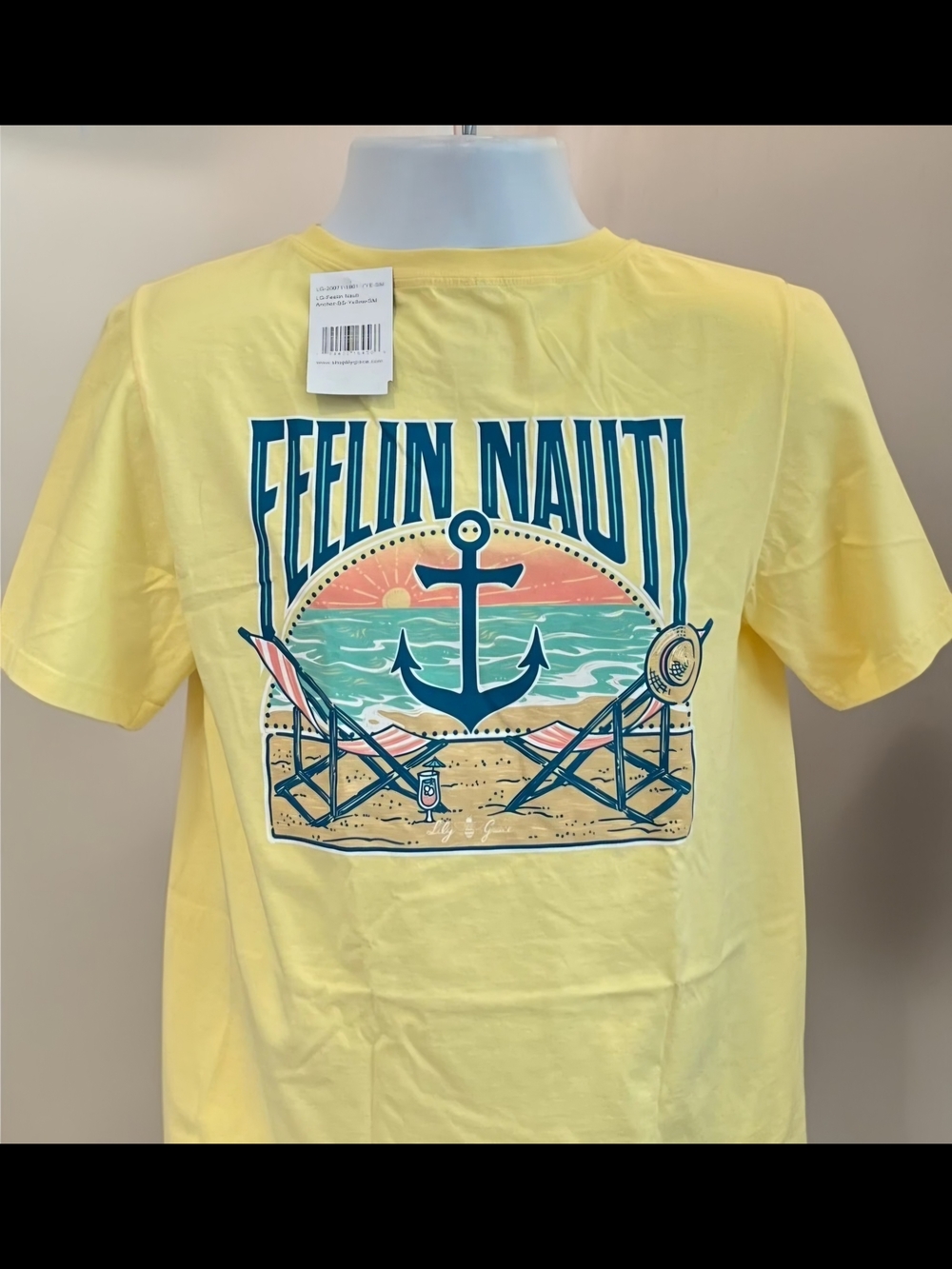 NWT Lily Grace Feelin Nauti Tee